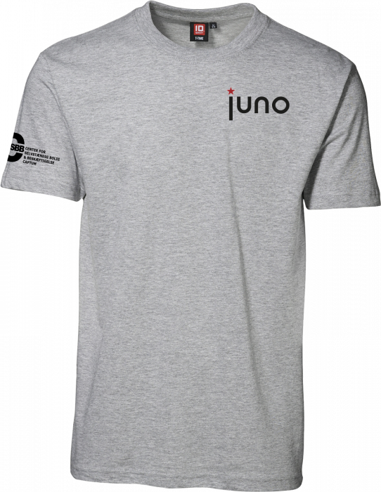 ID - Juno T-Shirt - Grå Melange